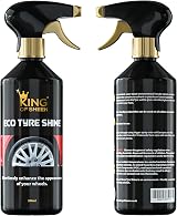 King of Sheen Eco Tyre Shine Twin Pack 2 x Tyre Black 500ml 2 x Applicator view 3