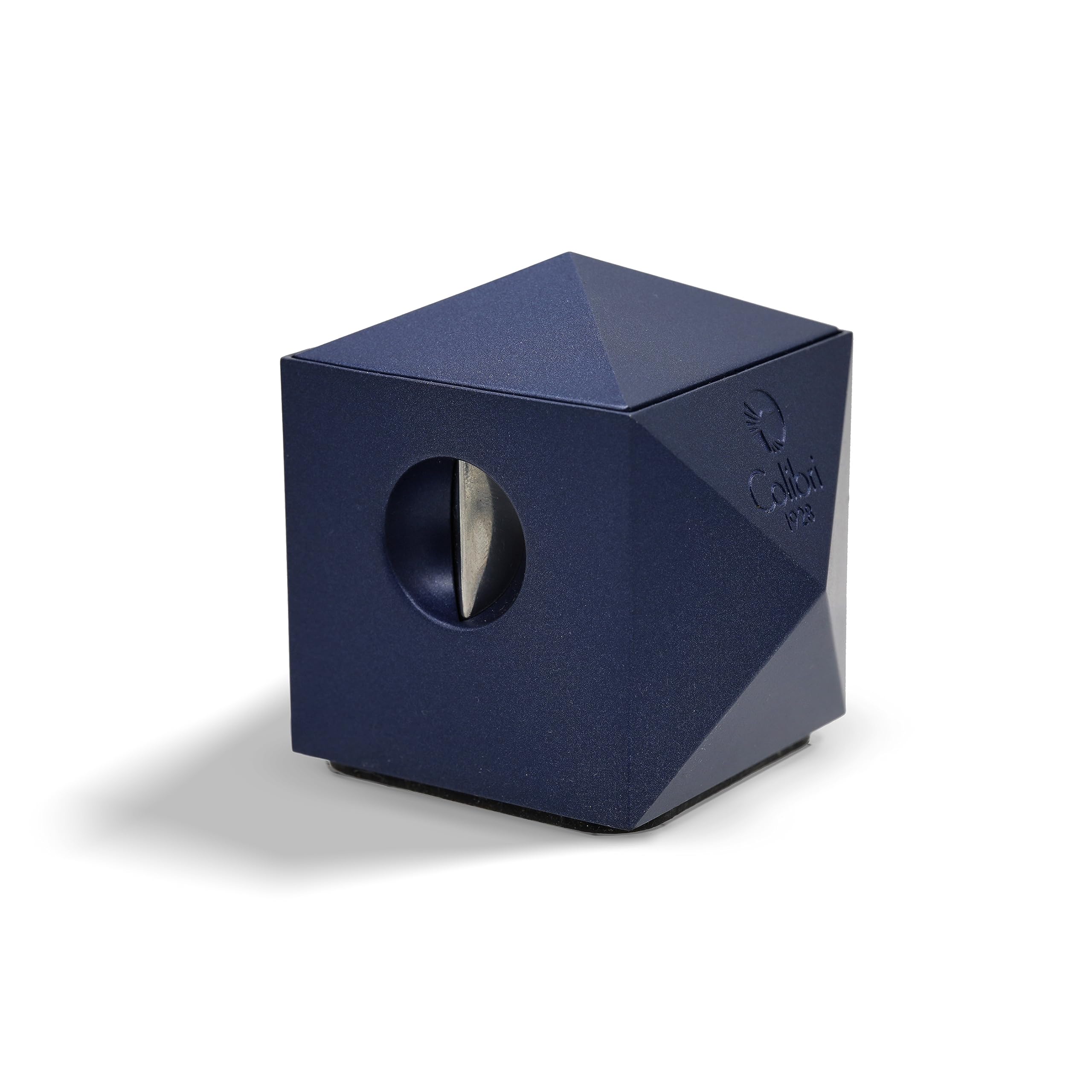 Colibri Quasar Tabletop Cigar Cutter - Two-in-one V-Cut and Straight Cut - Up-to 70 Ring Gauge Cigars - Stylish Pyramidal All Metal Design - Spring Loaded Release Mechanism - Includes Nice Gift-Box