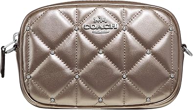 coach quilted belt bag