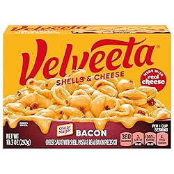 Velveeta Shells and Cheese with Bacon Meal
