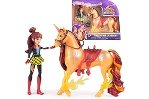 Unicorn Academy, Valentina & Cinder Power of Friendship Set with Saddle & Accessories, Dolls & Unicorn Toys, Gifts & Stocking Stuffers for Girls Ages 4 and up