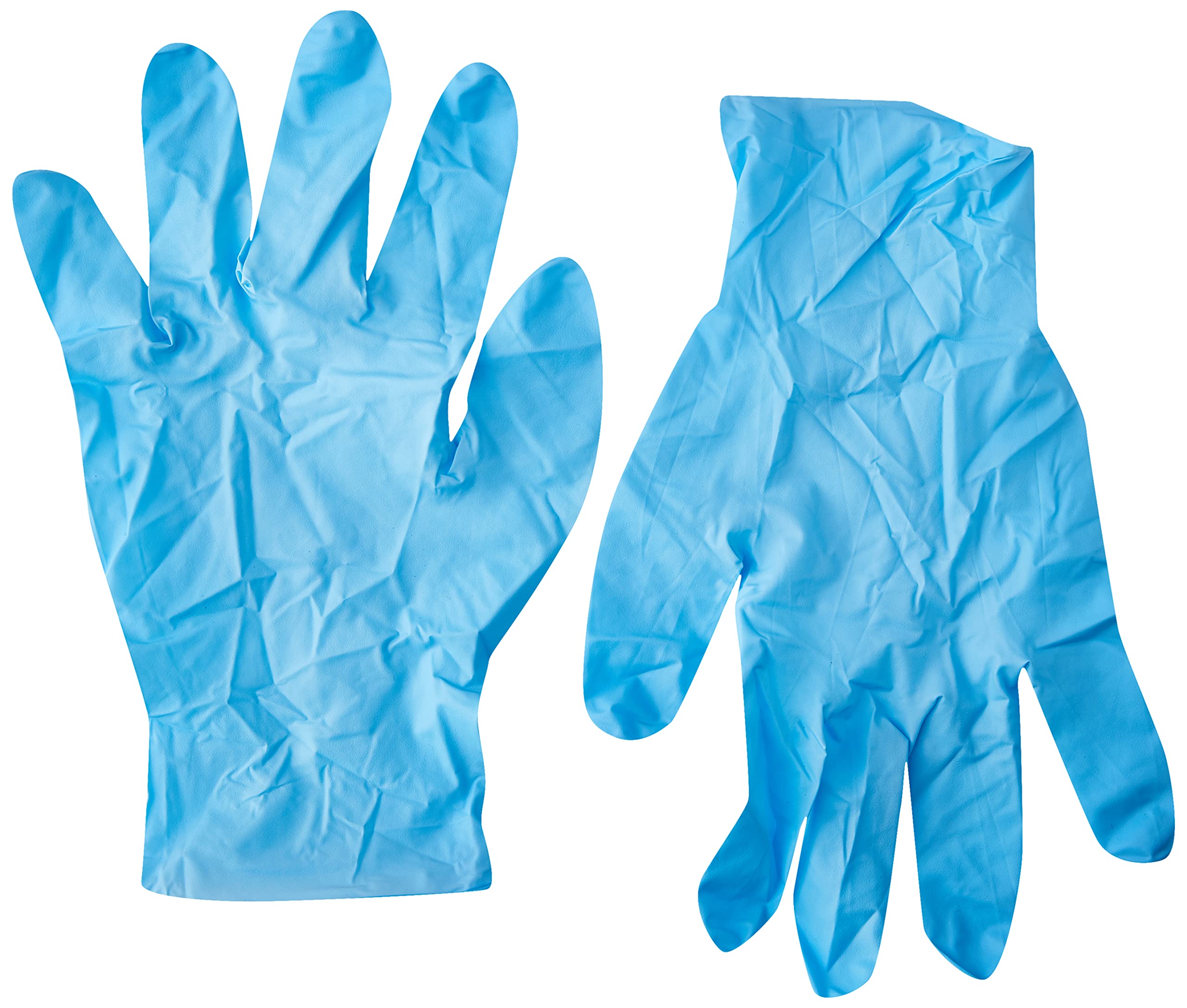 St John Ambulance Nitrile Examination Gloves, Powder Free, Blue, Size L (Pack of 1 Pair of Gloves)