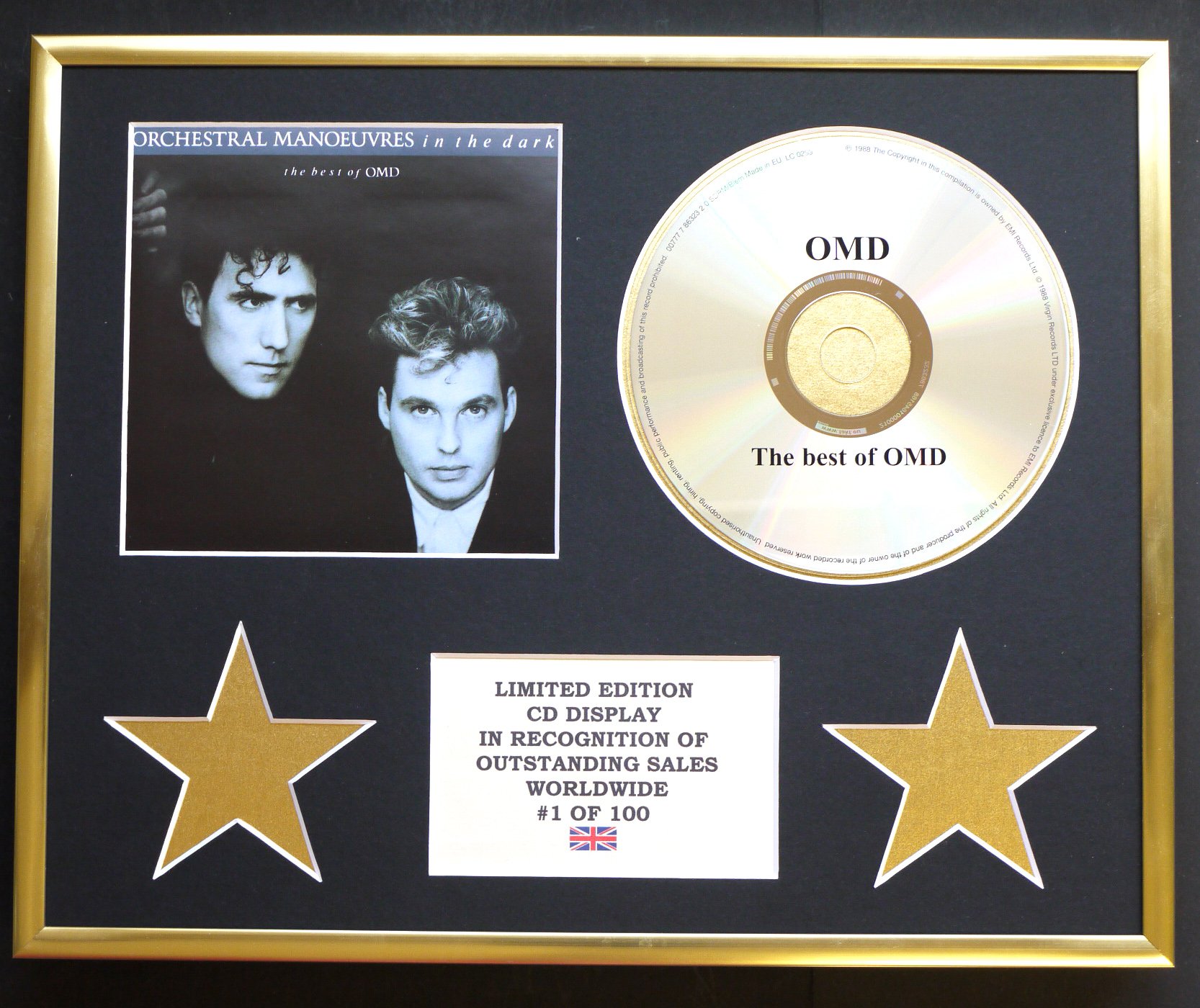 OMD/CD DISPLAY/LIMITED EDITION/THE BEST OF