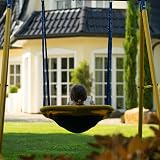 Zero Gravity Magic Carpet Swing Set with Steel Frame for Up To 2 Kids view 8