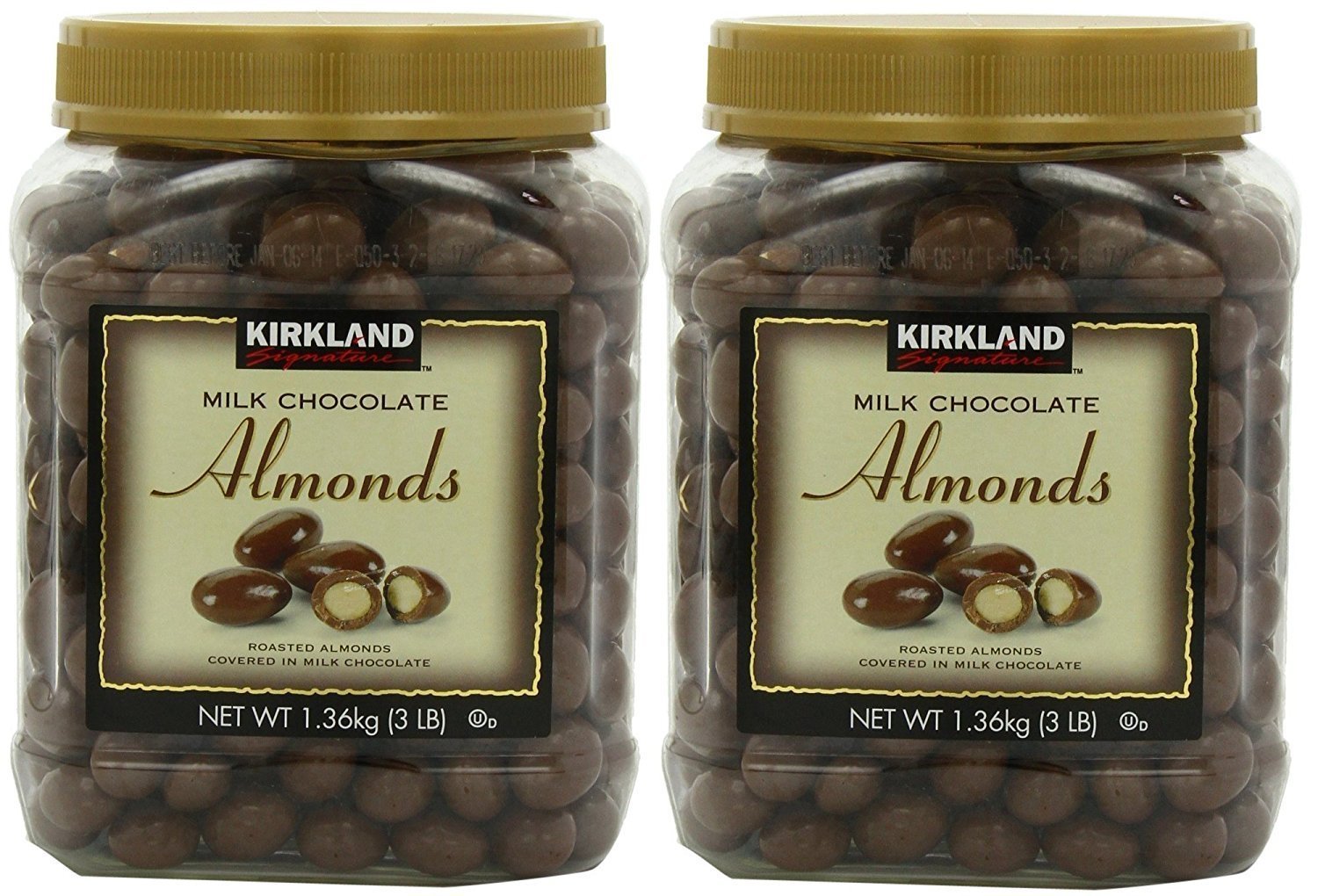 Kirkland Signature Milk Chocolate, Raisins, 54 Ounce x 2