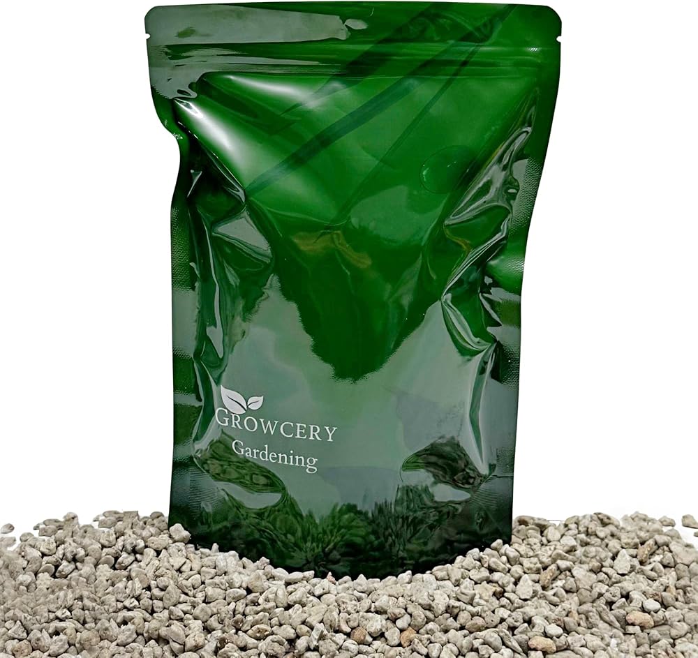 Growcery Volcanic Pumice 3–8 mm Dust-Free 1L for Plants Bonsai Soil Mixes