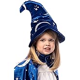 Little Adventures Royal Blue Wizard Costume Hat Age 3+