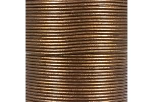 West Coast Paracord Round Leather Cord - Perfect for Crafts, DIY, Jewelry, and More!