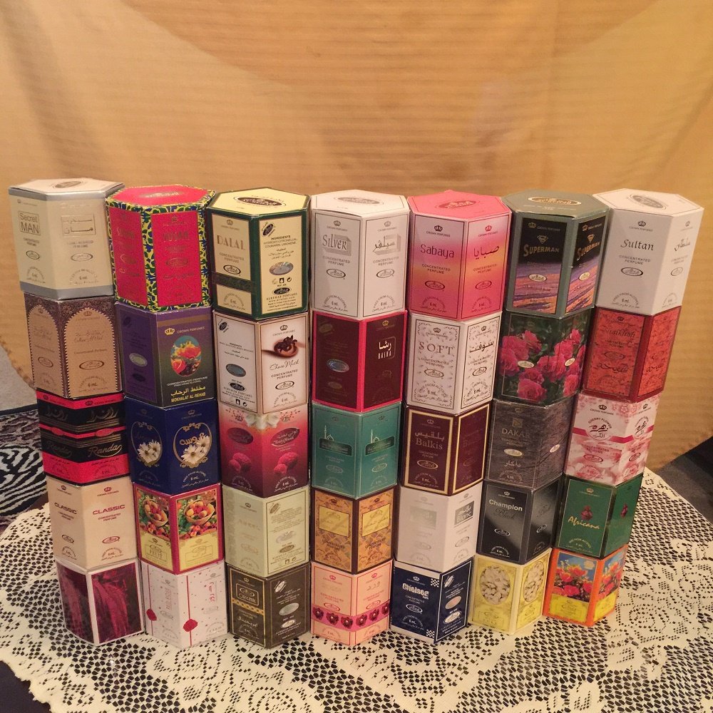 25 Pieces Al Rehab Perfumes Bundle Wholesale Mix And Match 6ml Each 