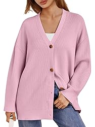 LILLUSORY Women's Cashmere Fall Cardigan 2024 Open