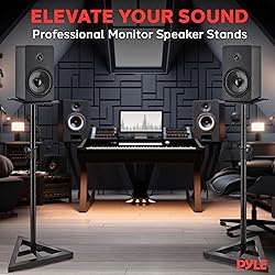 Pyle Speaker Stand Pair of Sound - Play 1 and 3