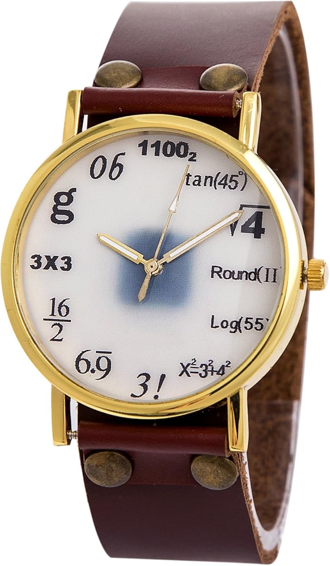 Amazon 科学者watches数学式すぐに学生腕時計classmateギフト メンズ腕時計 腕時計 通販
