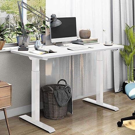 Sanodesk Ed2 Elektrisch Stufenlos Hohenverstellbarer Schreibtisch Mit Kollisionschutz Memory Steuerung Und Softstart Stop Funktion Mit Tischplatte 120 60cm 60 X 120 Cm Weiss Amazon De Kuche Haushalt