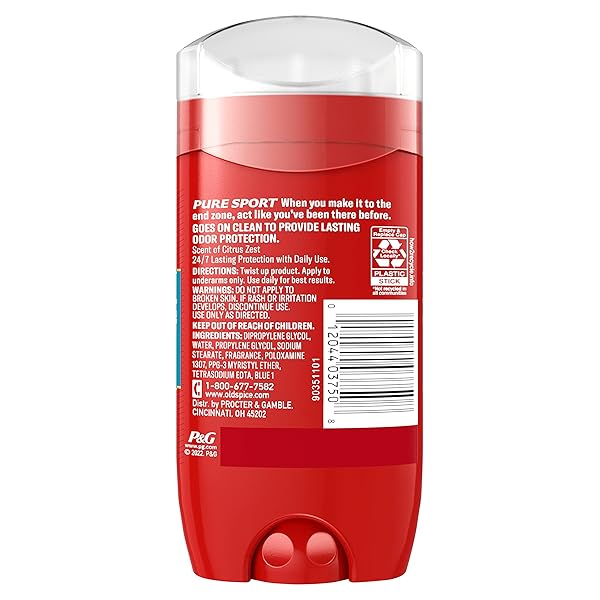 OLD SPICE PURE SPORT, 2.6 OZ