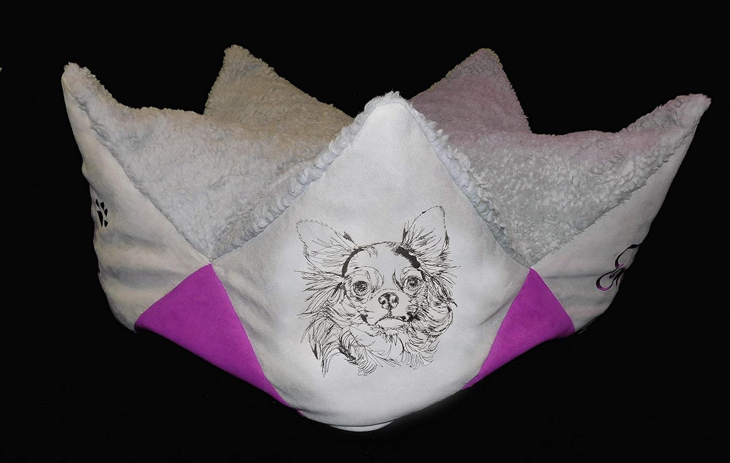 LunaChild Kronenkissen Sternkissen Kronenbett Prinzessin Prinz