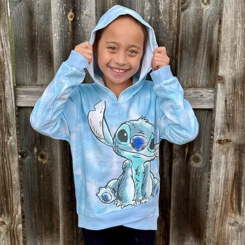 Pullover Hoodie Stitch Hoodie Kids Disney Lilo Stitch Little Girls