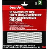 Bondo Self-Adhesive Body Patch, For Large Rust-Outs and Damaged Areas, 2 Patches, 5.9 in x 5.8 in, 2 Patches
