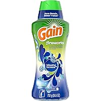 Gain Fireworks in-wash Scent Booster Beads, Blissful Breeze, 26.5 Ounce