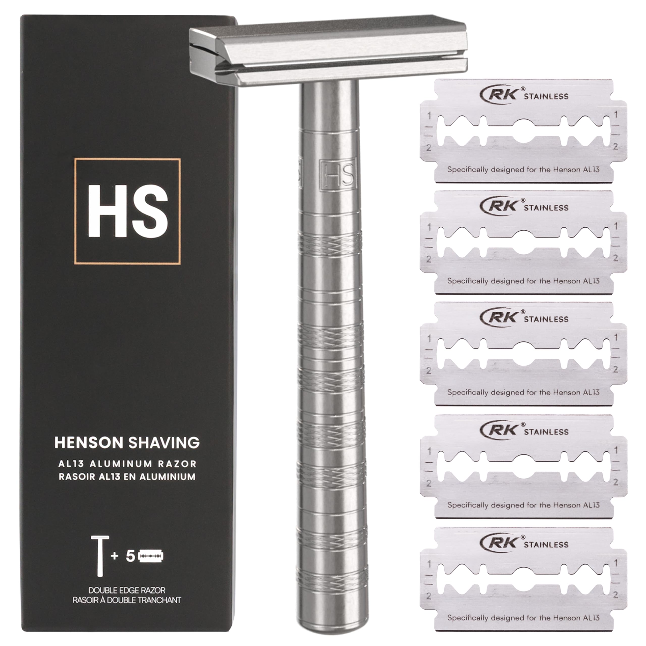 Henson Shaving Razor - Aluminum Double Edge Safety