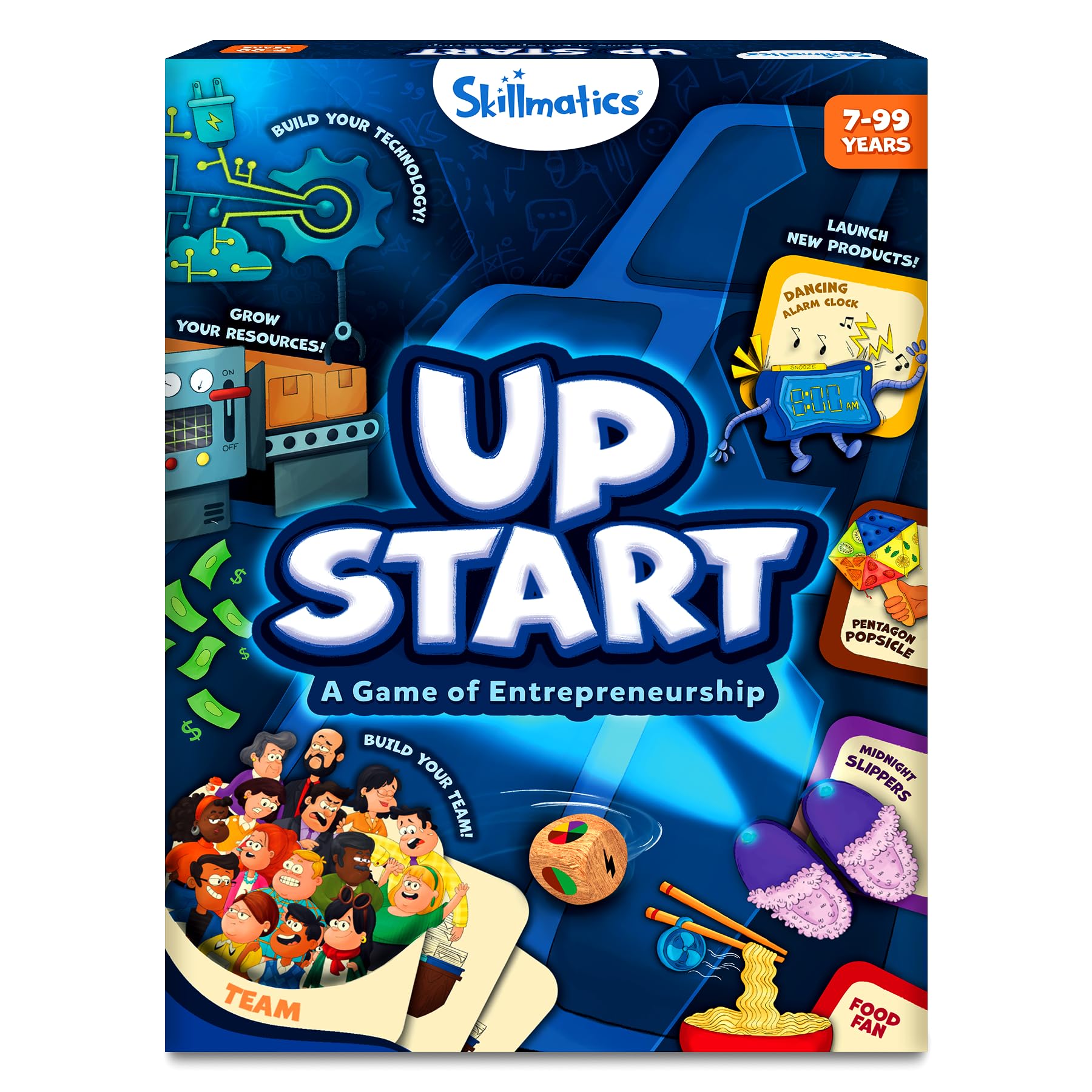Skillmatics Start Up Board Game - Entrepreneurship & Business Strategy for Kids, Teens & Adults, Fun for Family Game Nights, Educational Gifts for Boys & Girls Ages 7, 8, 9, 10 & Up