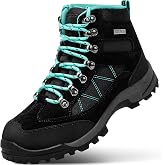 R CORD Hiking Boots Women Waterproof Womens Hiking Boots for Outdoor Trekking Camping Trail Outdoor Hiking Shoes for Women