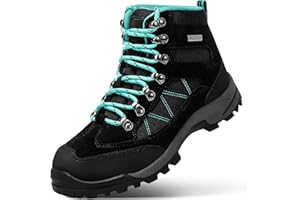 R CORD Hiking Boots Womens Waterproof Outdoor Womens Hiking Boots Trekking Camping Trail Boots