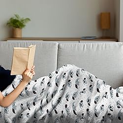 Ambesonne Animal Throw Blanket, Anteaters Star Wild