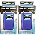 Penn-Plax (2 Pack) Silent Air B11 Battery Operated Aquarium Air Pump for Power Outage Automatic Turn On Keeps Fish Safe Up to 29 Gallons