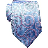 TANGQING New Classic Paisley JACQUARD WOVEN Silk Men's Tie Necktie