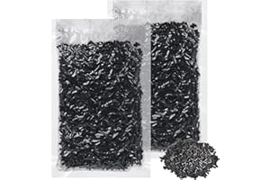 FCFMY 2 Packs 210g Odor Absorbing Activated Carbon Filter Refills for Smart Waste Kitchen Composter, Activated Charcoal Pellets