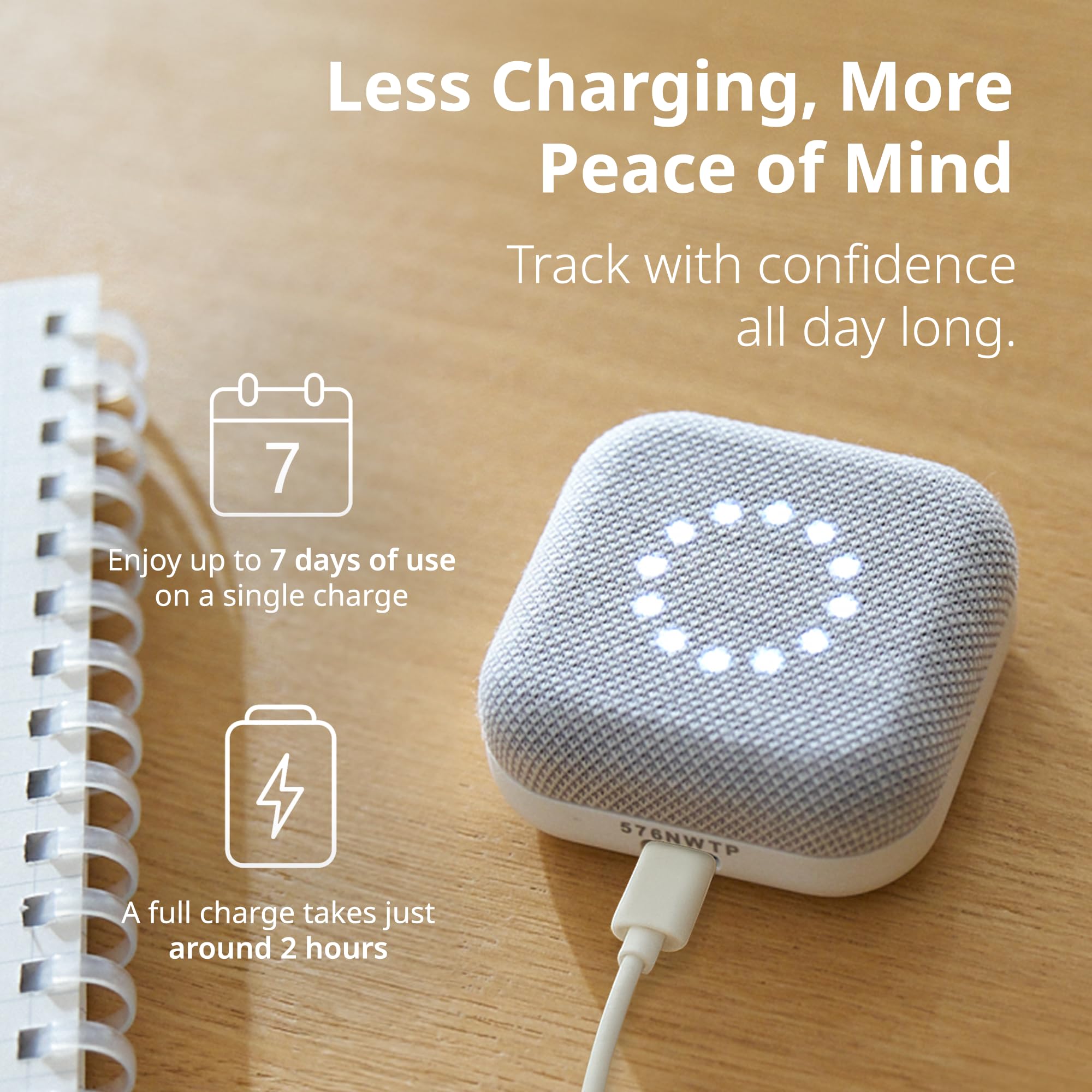 BoT Talk GPS Tracker for Kids with 2-Way Voice Messaging - Screen-Free, Smart AI Alerts, Real-Time Location, 7-Day Battery Life, Made in Japan, Monthly Plan Required