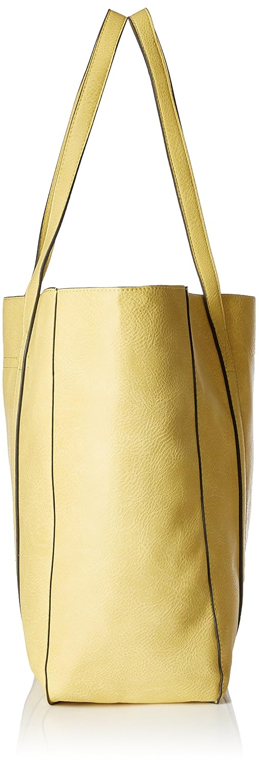accessorize women's tote bag (yellow) ()