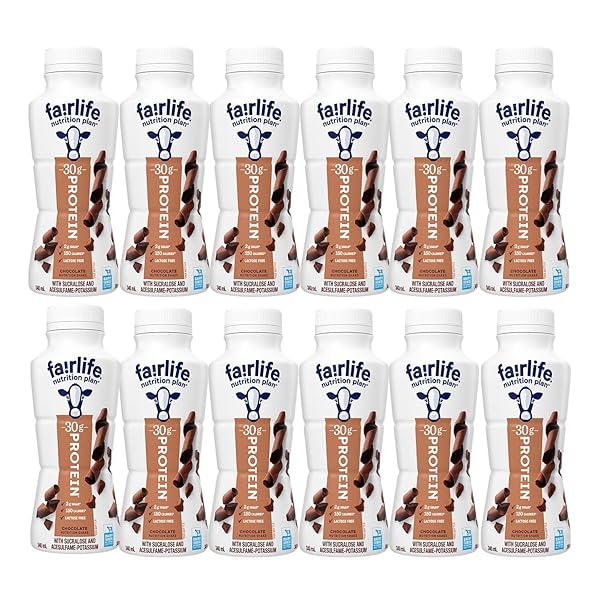 FAIRLIFE NUTRITION PLAN HIGH PROTEIN CHOCOLATE SHAKE, WORLD GROUP PACKING SOLUTIONS, 11.5 FL OZ (PACK OF 12)