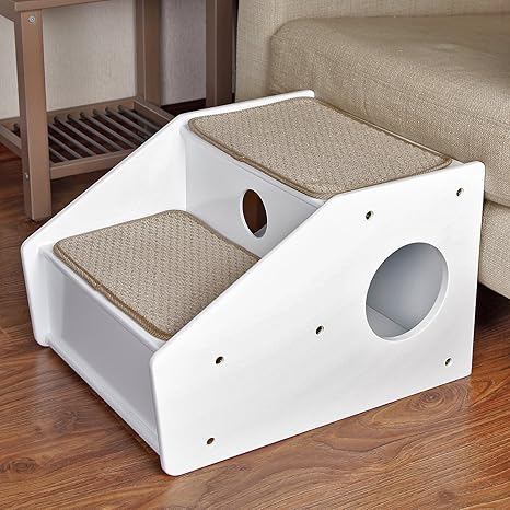 Petsfit 2 Steps Sturdy Dog Stairs For Couch And Bed 21 X 14 X 17