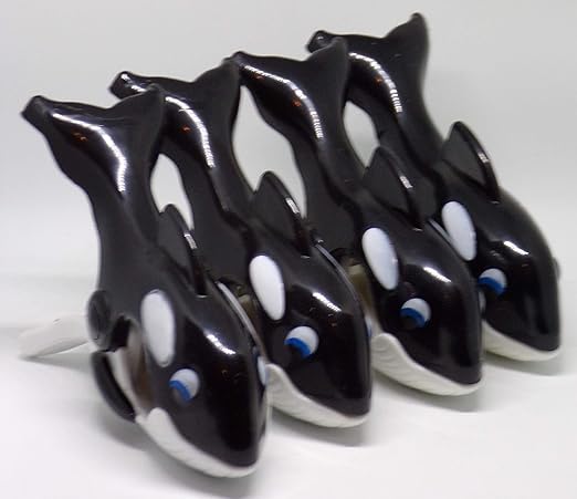 Strandtuch Clips Boca Stil Zwei Paar Wal design