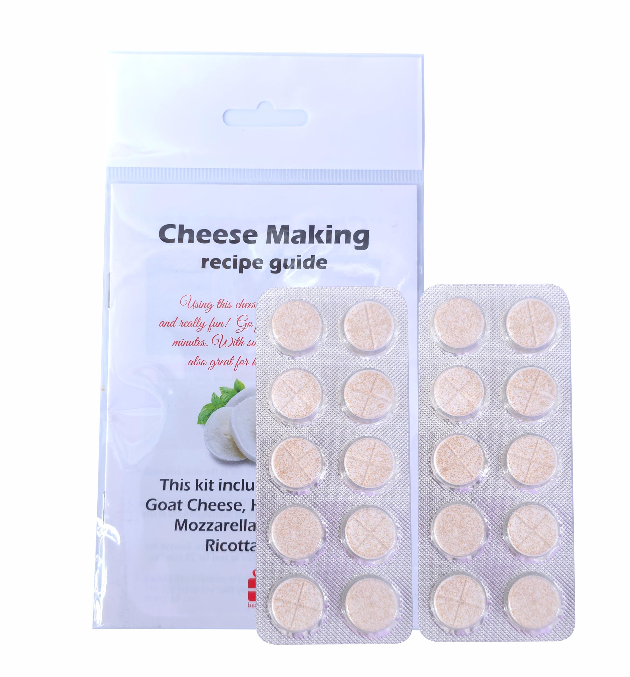 Vegetarian Rennet - Two 10 Tab Slips by Fromase