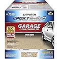 Rust-Oleum 251966 EPOXYSHIELD Garage Floor Coating, 1 Car Kit, Tan Gloss, 120 Fl Oz (Pack of 1)