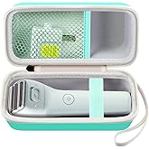 Case Compatible with Panasonic ES-AWL6AG/ES-AWL8AV/ES-WL60-G Electric Shaver for Women Cordless 3 Blade Razor Pop-Up Trimmer Close Curves. Ladies Shave Razors Holder Fits for Charger -Green (Box Only)