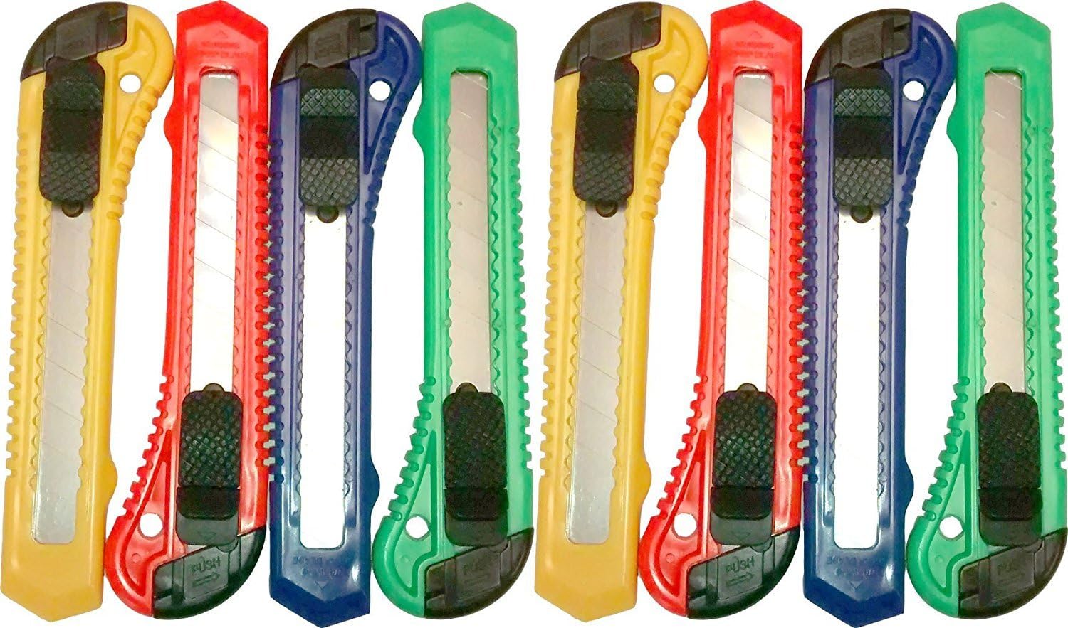 Top Blade Box Cutters - 8 Pack
