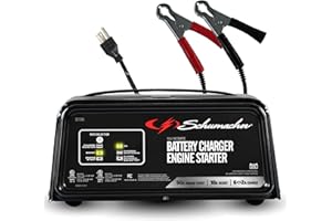 Schumacher SC1305 2/10/50A 12V Doe Automatic Battery Charger with Engine Start