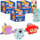 Pet Simulator Blind Boxes Set - Bundle with 3 Mystery Mini Figures with Rare and Epic DLC Codes, Stickers, More | Pet Simulator Mystery Figurine Pack for Kids
