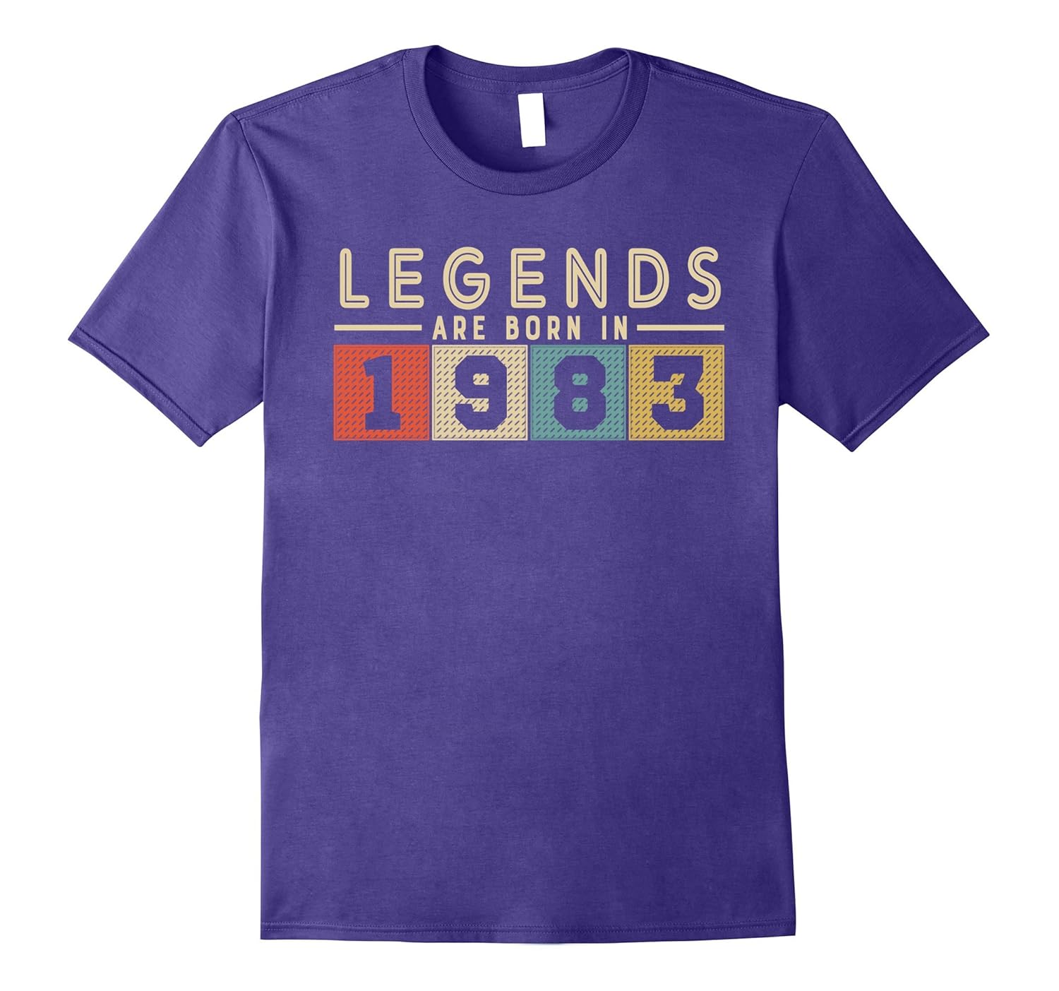 Legends Born In 1983 Birthday Gift 34 Yrs Years Old Awesome-ANZ