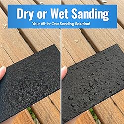 2000 Grit Sandpaper Sheets, 50-Pack, 9x11 in