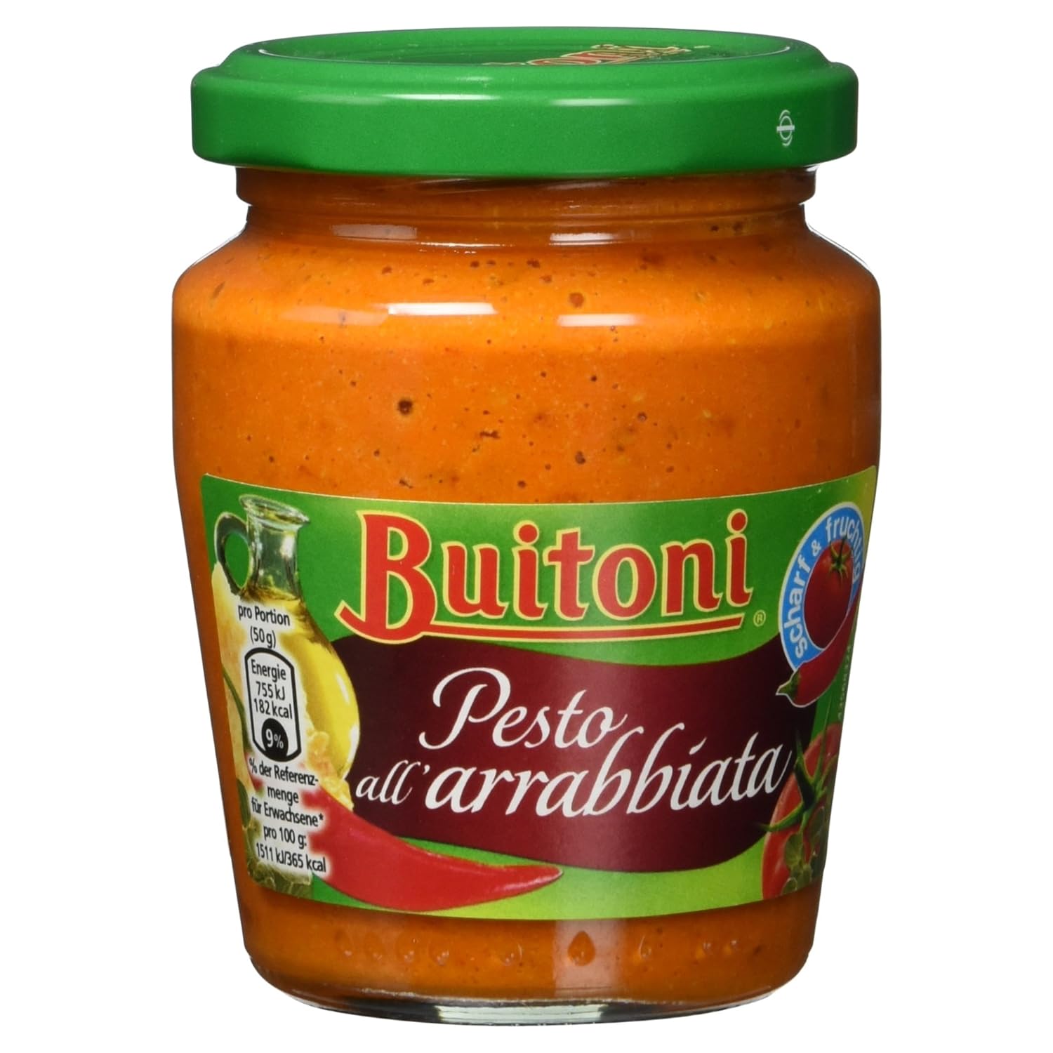 Buitoni Pesto All´Arrabbiata, 150 g Amazon.de Lebensmittel & Getränke