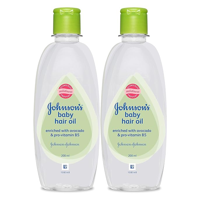 johnson oil for hair