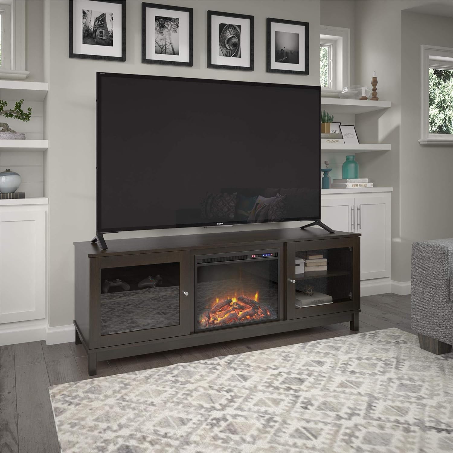 Best Tv Stand 70 Inch With Fireplace