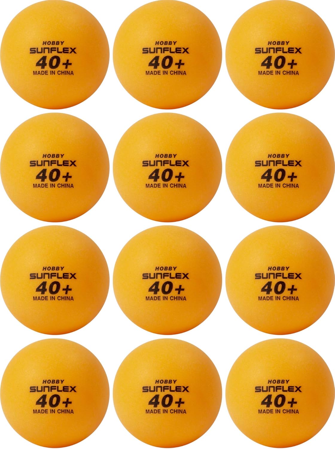 Colors Two In Available Balls Training Of Pack Tennis Table 40 Plastic Balls Pong Ping 12 Of Pack Balls Tennis Table Hobby Sunflex White Orange And Balls Free Shipping Worldwide Www Klevering Com