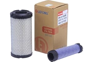 LEFONG FK-4116AB Air (HV) Filter Replaces P822686 & P535396,102558201,11013-1290,11013-7029,11013-7048 AF25550,546449,6449,RS3715,PA4632,820263 M113621,K1211-82320,K2581-82311,108-3811 (Pack of 1 set)