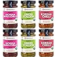 Mekhala Organic East Asian Cooking Pastes 3.53oz (Value Variety Pack)