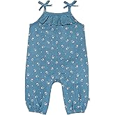 Modern Moments by Gerber baby-girls Self Eyelet Ruffle Long Leg Romper